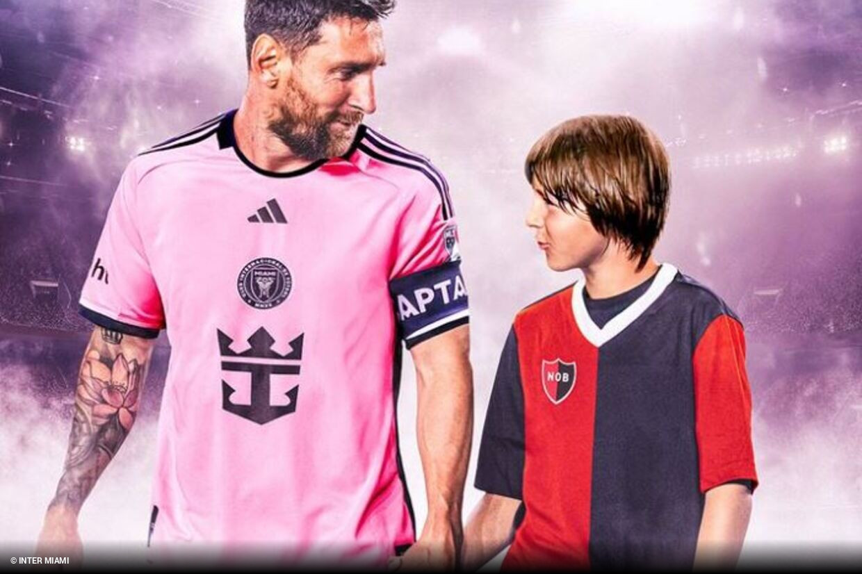 Messi vai encontrar seu time de infncia em amistoso com o Inter Miami