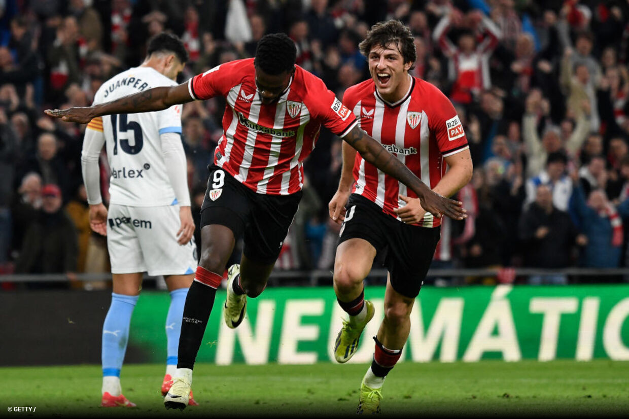 Girona exagera nos erros, perde para o Athletic e deixa escapar chance de encostar no Real