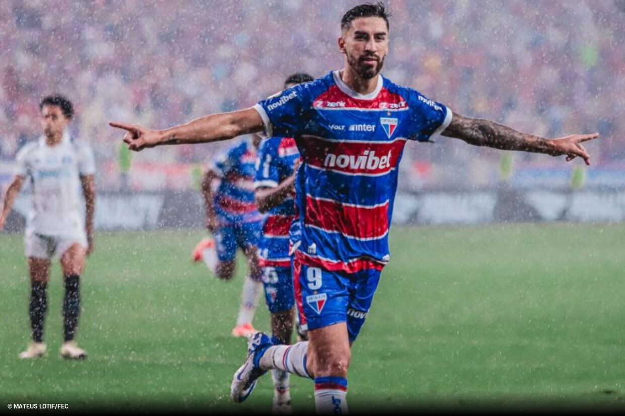 'El Gato' Lucero quebra marcas e pode, no Fortaleza, fazer nova temporada mais artilheira