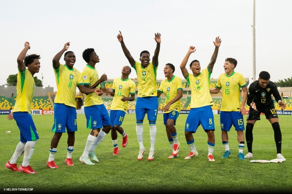 Conhea 5 joias da seleo sub-17 que podem despontar no futebol brasileiro em 2025