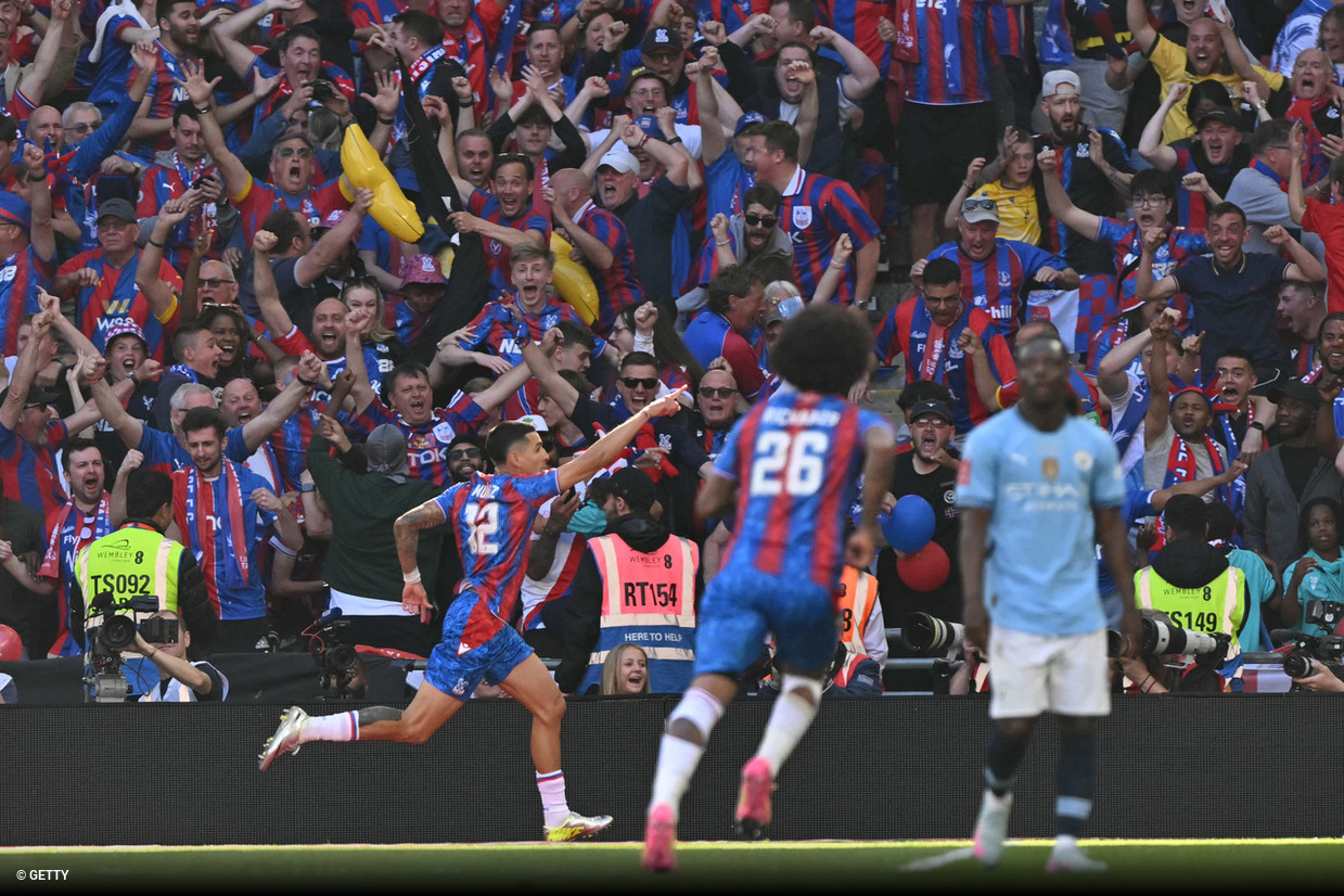 Crystal Palace supera o City em Wembley, faz histria e vence a Copa da Inglaterra