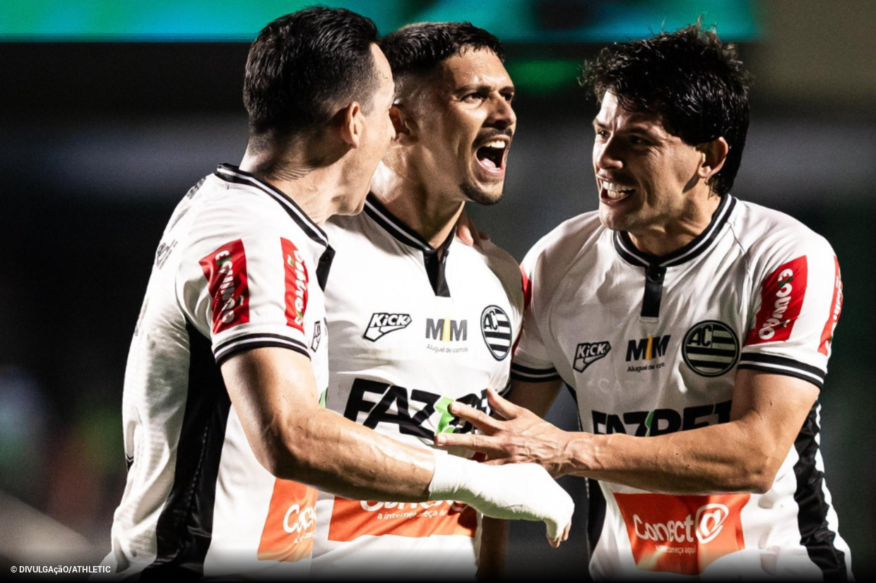Athletic vence o lder Gois fora de casa, mas segue no Z4 da Srie B
