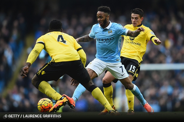 Manchester City x Aston Villa - Liga Inglesa 2015/16