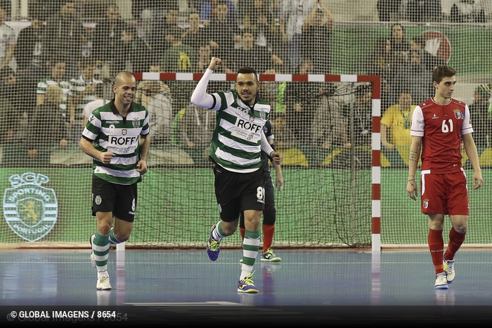 Braga x Sporting - Taa da Liga de Portugal Futsal 2016/17 - Quartos-de-Final